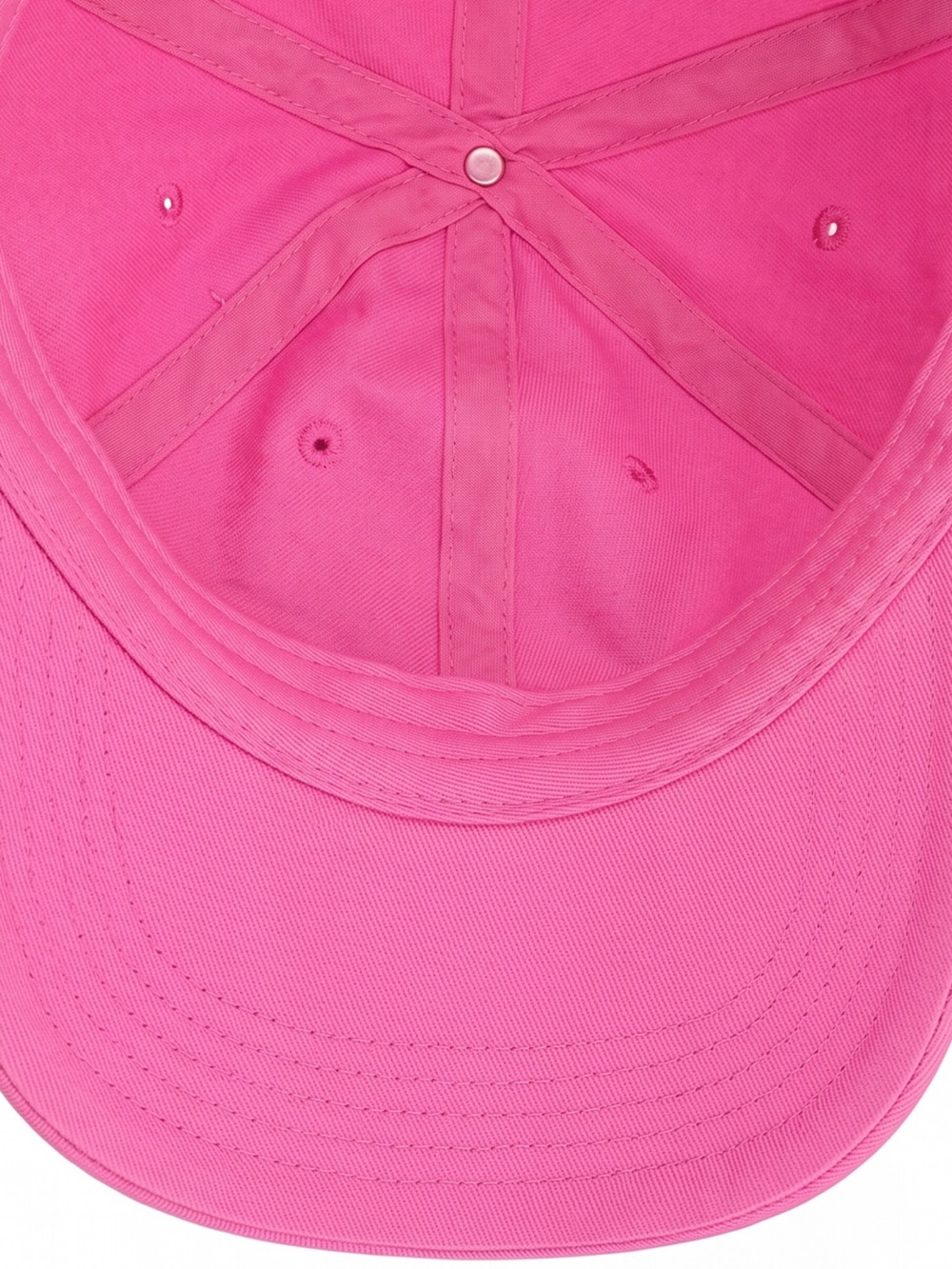 New Balance Pink Raspberry Baseball Cap Hat Gray Logo Adjustable SnapBack - Picture 8 of 8